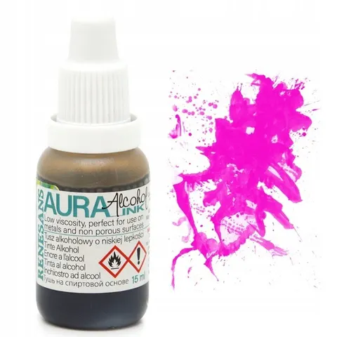 Tusz alkoholowy Aura Renesans 15 ml - 130 Magenta