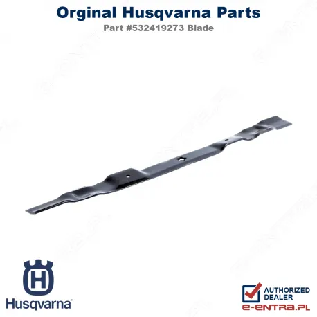 Nóż traktorka Husqvarna LT126, LTH126, McCullocch M11577, Partner P11577, 532419273