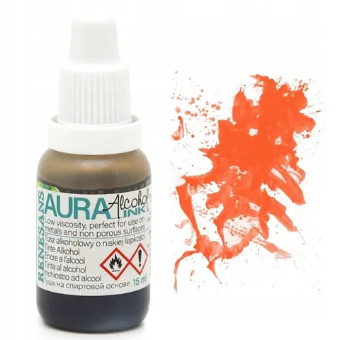 Tusz alkoholowy Aura Renesans 15 ml - 131 Vermilion