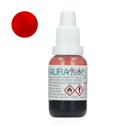 Tusz alkoholowy Aura Renesans 15 ml - 132 Karmin
