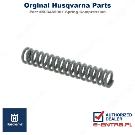 Sprężyna hamulca pilarki Husqvarna 340E, 345E, 359, 445, 503465901