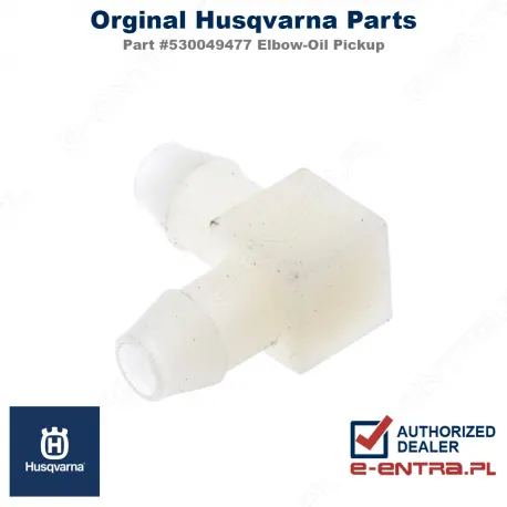 Kolanko układu smarowania pilarki Husqvarna
