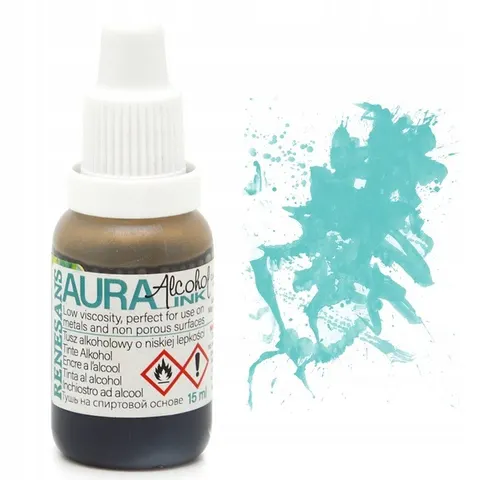 Tusz alkoholowy Aura Renesans 15 ml - 151 Zieleń właściwa
