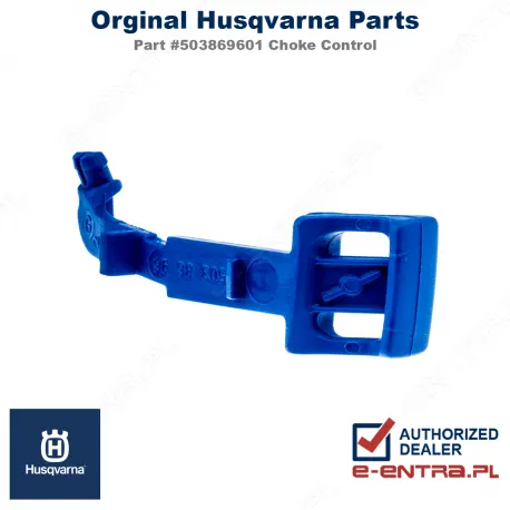 Dźwignia ssania pilarki Husqvarna 345, 353, 503869601
