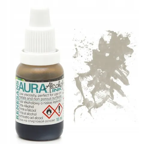 Tusz alkoholowy Aura Renesans 15 ml - 171 Szary