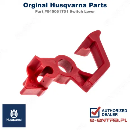 Dźwignia wyłącznika pilarki Husqvarna