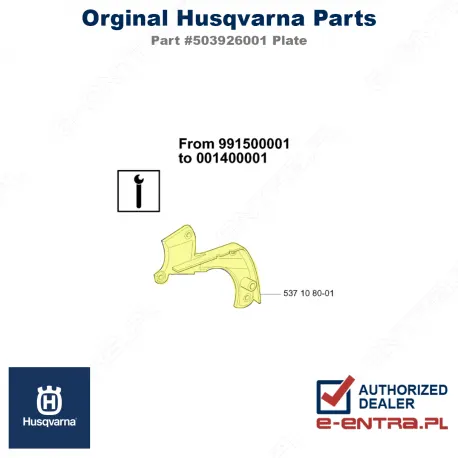 Pokrywa pilarki Husqvarna