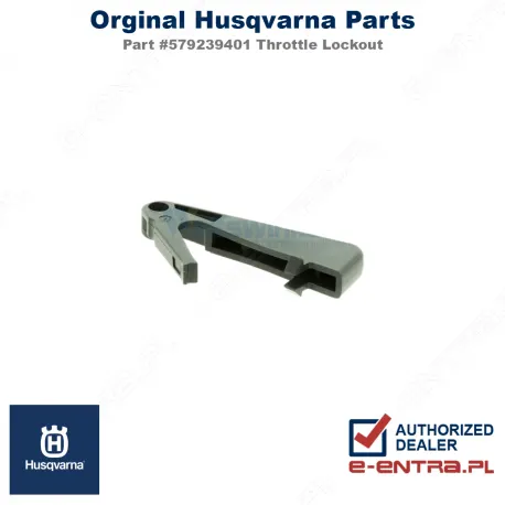 Blokada dźwigni gazu pilarki Husqvarna