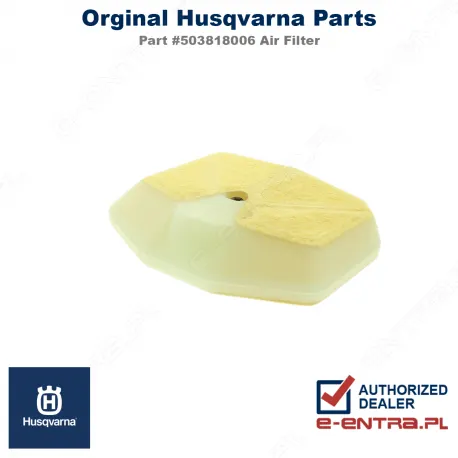 Filtr powietrza pilarki Husqvarna 254XP, 257, 501879704