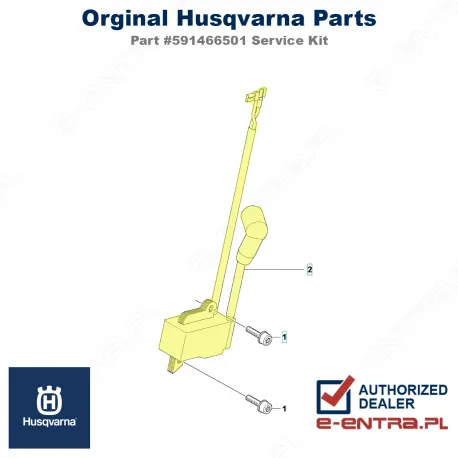 Moduł zapłonowy pilarki Husqvarna 135, 135Mark II, 591466501