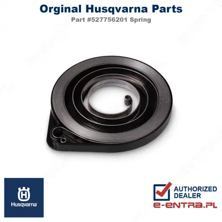 Sprężyna rozrusznika pilarki Husqvarna 543 XP, 527756201