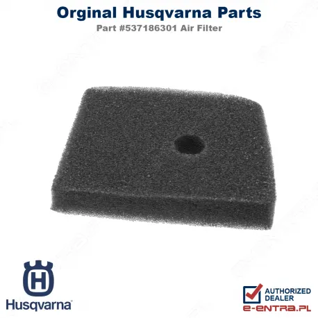 Filtr powietrza Husqvarna 323R, 325LDX, 325HE4 X, 325HDA, 537186301