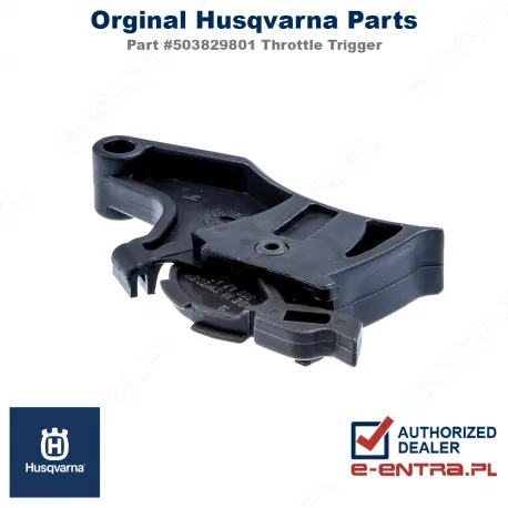 Dźwignia gazu pilarki Husqvarna