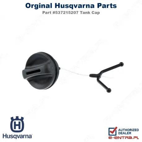 Korek paliwa pilarki Husqvarna, 353, 365, 372XP, 576XP, 537215207