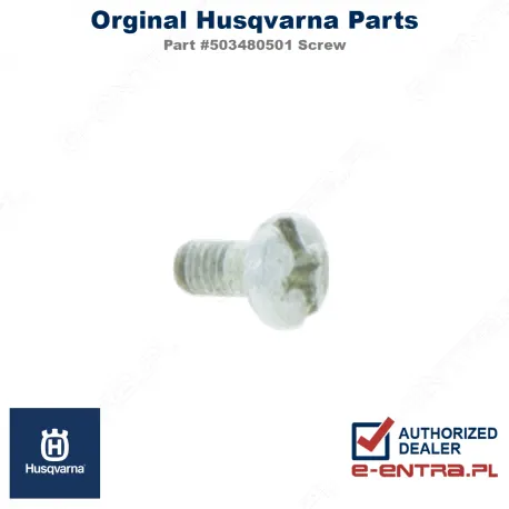 Śruba gaźnika pilarki Husqvarna