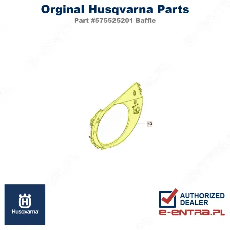 Przegroda pilarki Husqvarna
