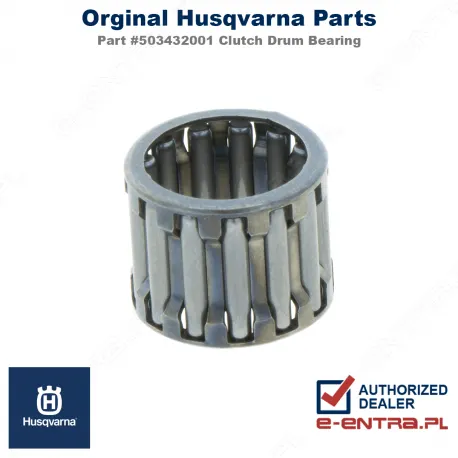 Łożysko igiełkowe pilarki Husqvarna 362XP, 371XP, 570, 575XP,503432001