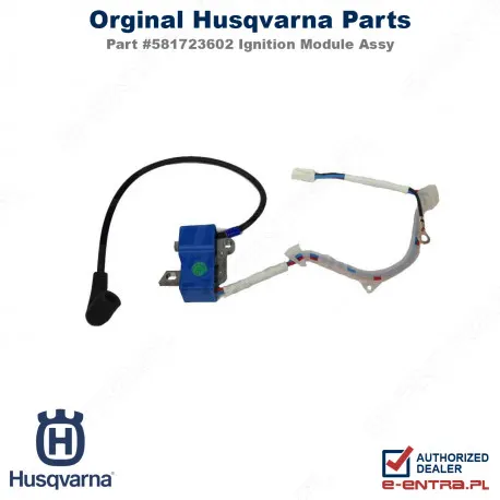 Moduł zapłonu pilarki Husqvarna, kompletny