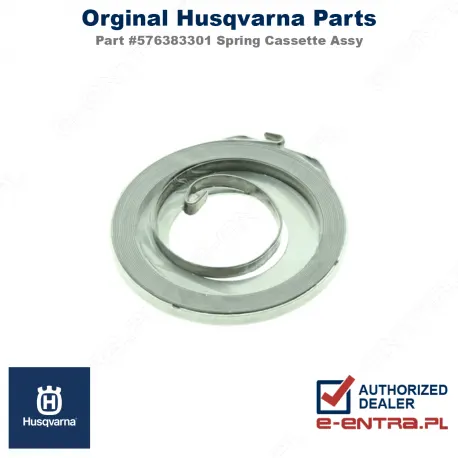 Zestaw sprężyn rozrusznika pilarki Husqvarna 543 XP