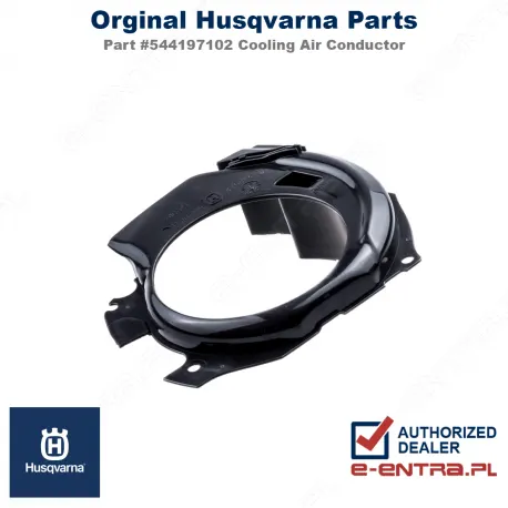 Osłona wentylatora pilarki Husqvarna