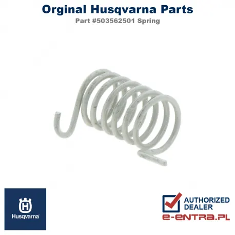 Sprężyna gaźnika pilarki Husqvarna 340, 345, 357XP, 359, 503562501