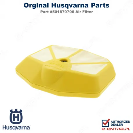 Filtr powietrza pilarki Husqvarna 254, 257, 501879706