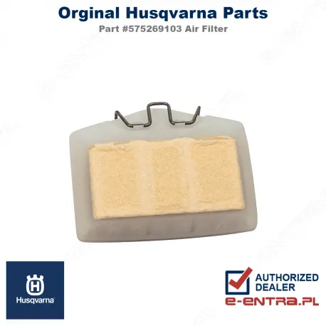Filtr powietrza pilarki Husqvarna