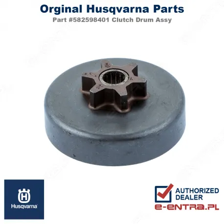 Bęben sprzęgła pilarki Husqvarna 135 Mark II, 582598401