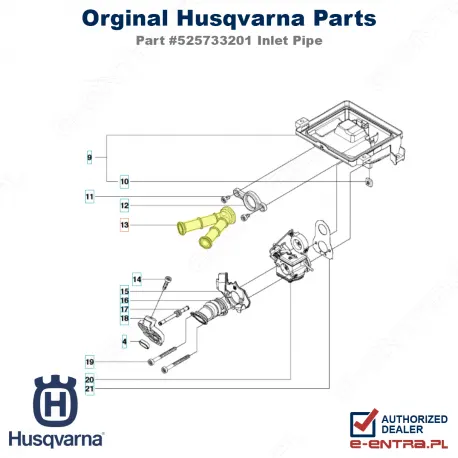 Łącznik przecinarki Husqvarna