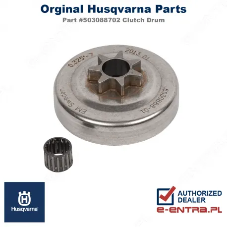 Bęben sprzęgła pilarki Husqvarna 51, 55, 503088702