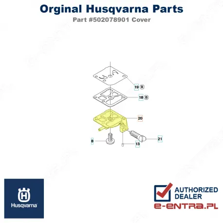 Pokrywa pilarki Husqvarna