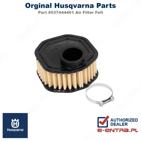Filtr powietrza pilarki Husqvarna 395XP, 537444401