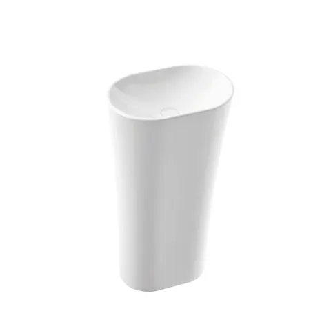 WEGA 44 S Umywalka stojąco-przyścienna - 440 x 305 x 845 mm
