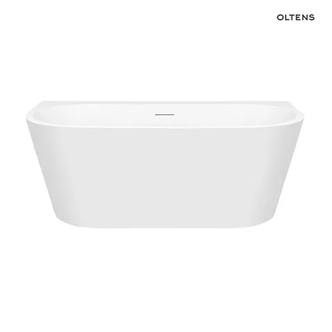 Oltens Hulda wanna przyścienna 170x80 cm biała 12021000