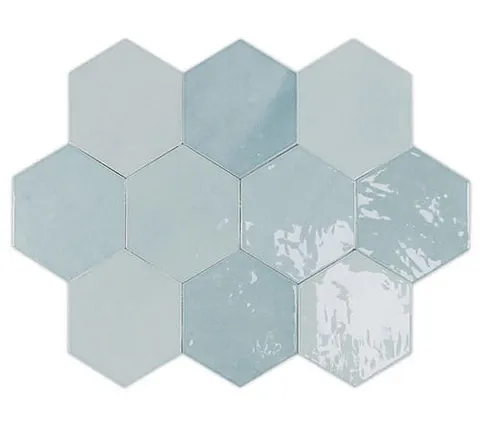 WOW ZELLIGE HEXA AQUA 10,8 x 12,4 cm