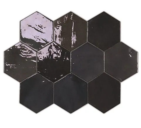 WOW ZELLIGE HEXA GRAPHITE 10,8 x 12,4 cm