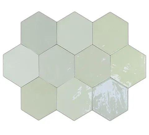 WOW ZELLIGE HEXA MINT 10,8 x 12,4 cm