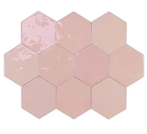 WOW ZELLIGE HEXA PINK 10,8 x 12,4 cm