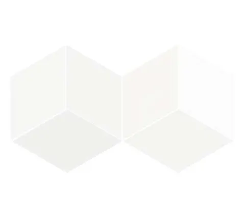 WOW FLOW DIAMOND WHITE 14 x 24 cm