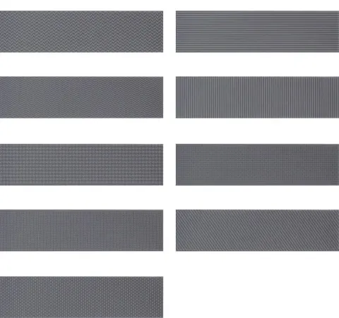 WOW GRADIENT DECOR BLACK MATT 7,5 x 30 cm