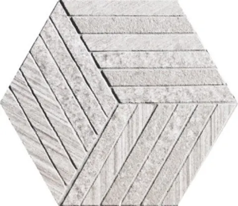 41ZERO42 Otto Mosaic 6 Grigio 22,5 x 19,5 cm