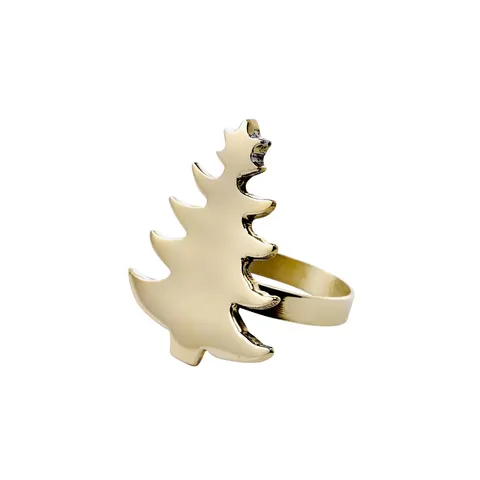Pierścień Trilla napkin ring gold Lene Bjerre