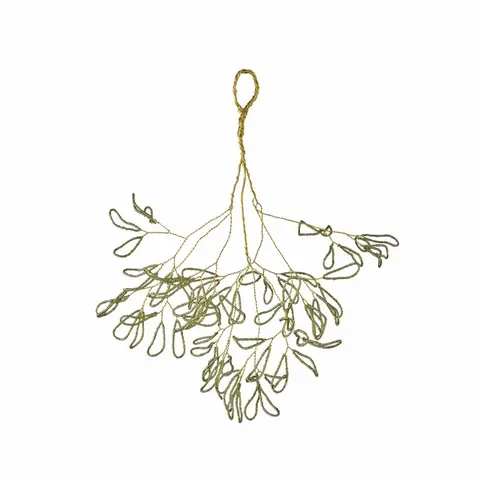 Ozdoba Jemioła Misolde Lene Bjerre 35cm cm Green L.Gold