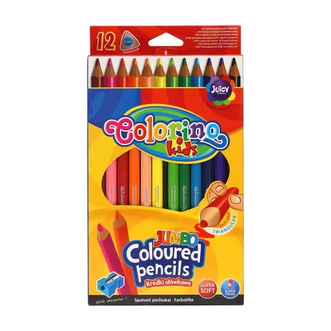 Zestaw kredek Colorino - 12 szt./13 kol + temperówka