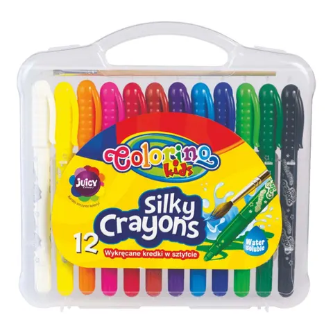 Kredki wykręcane sztyfty żelowe Colorino 12 szt.