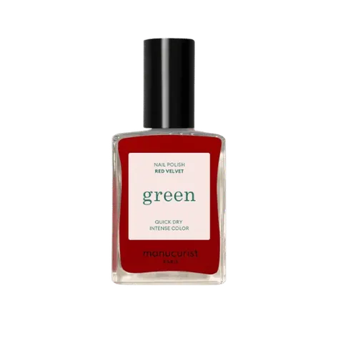 MANUCURIST Green™ Lakier do paznokci Red Velvet 15 ml
