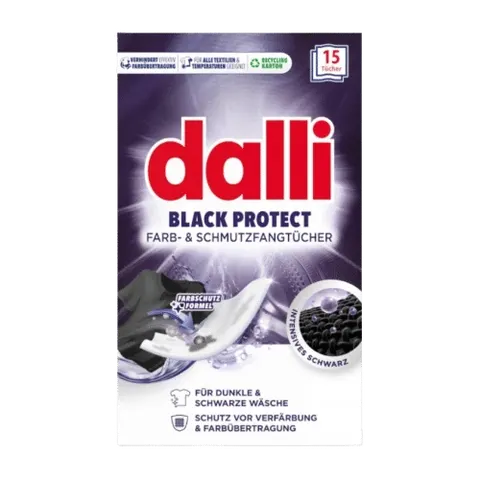 DALLI CHUSTECZKI DO PRANIA CIEMNYCH TKANIN 15 SZT