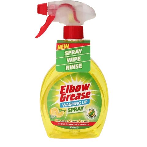 ELBOW GREASE PŁYN DO NACZYŃ W SPRAYU CYTRYNOWY 500 ML