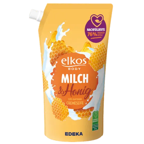 ELKOS UZUPEŁNIACZ MYDŁO W PŁYNIE MIODOWE 1L