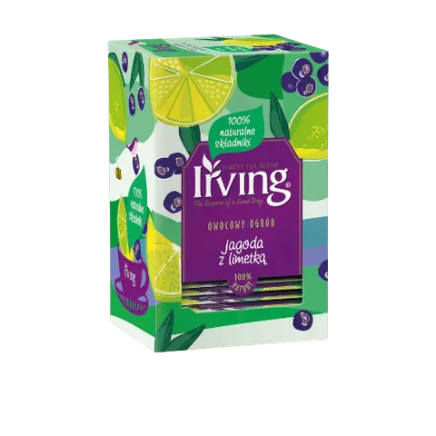IRVING HERBATA JAGODA I LIMETKA 20 TOREBEK